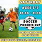5/30 - 8/1 | Ages 5-7<br>Phoenix Cup Saturdays<br>New Song Church, Carlsbad<br>16 Total Spots