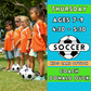 OFFLINE | Ages 7-9<br>Thursday Kids Soccer<br>Kelly Elementary Park, Carlsbad