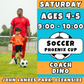 6/13 - 8/15 | Ages 4-5<br>Phoenix Cup Saturdays<br>John Landes Park, Oceanside<br>16 Total Spots